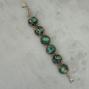 Kendra Scott Elegant Abalone Shell Bracelet
